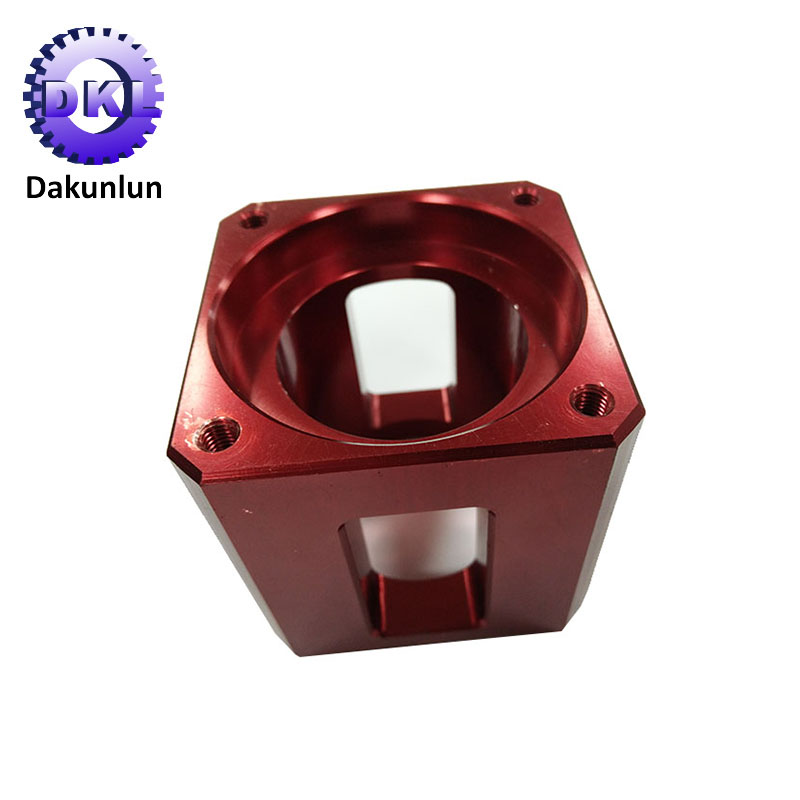 Custom Aluminum CNC Machined Parts with Color Anodizing