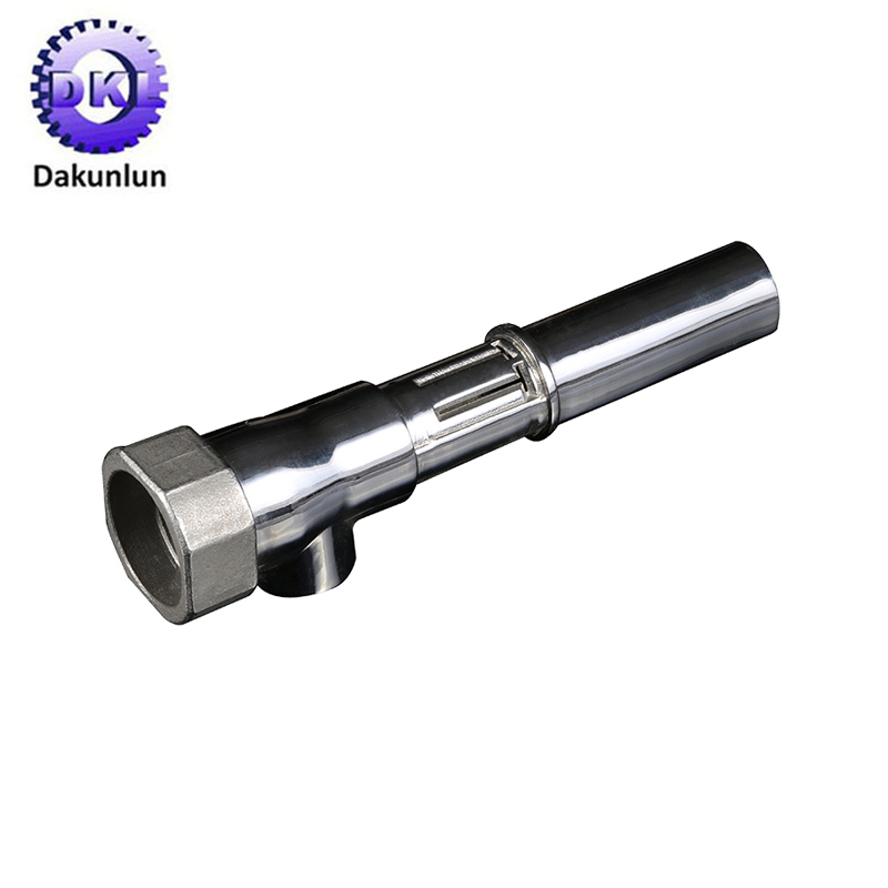 Custom cnc machining parts stainless steel shaft with nut